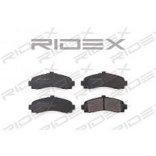 402B0190 RIDEX Комплект гальмівних колодок дисковий гальм