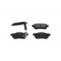 KBP-2051 KAVO PARTS Комплект гальмівних колодок дисковий гальм
