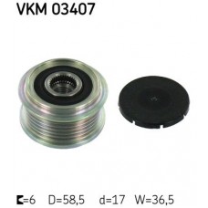 VKM 03407 SKF Механізм вільного ходу генератора