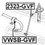 VWSBGVF FEBEST Опора стабілізатора