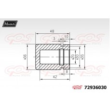 72936030 MAXTECH Поршень корпус скоби гальма