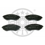 BP-12154 OPTIMAL Комплект гальмівних колодок дисковий гальм