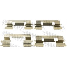 0103-CDE120F FEBEST Комплектуючі колодки дискового гальма