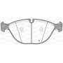 BPA1298.00 OPEN PARTS Комплект гальмівних колодок дисковий гальм