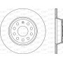 BDR2263.10 OPEN PARTS Гальмівний диск
