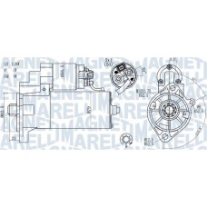 063721187010 MAGNETI MARELLI Стартер
