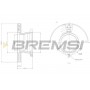 CD5164V BREMSI Гальмівний диск