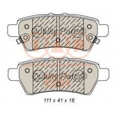 704-13046 IAP QUALITY PARTS КомплеК т гальмівних колодок, дискове гальмо