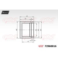 72960016 MAXTECH Поршень корпус скоби гальма