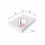 S 3032 C SOFIMA Фільтр повітря у внутрішньому просторі