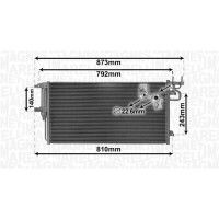 350203868000 MAGNETI MARELLI Конденсатор кондиціонера