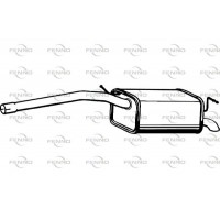 P7568 FENNO Глушник вихлопних газів кінцевий