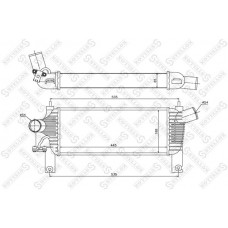 Интеркулер STELLOX 10-40233-SX