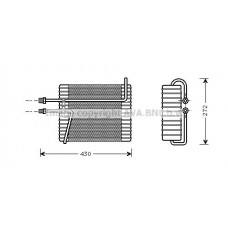 VOV026 AVA QUALITY COOLING Випарник кондиціонера