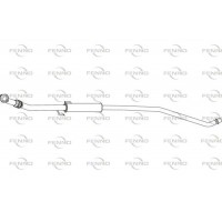 P66022 FENNO Середній глушник вихлопних газів