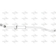 P66022 FENNO Середній глушник вихлопних газів