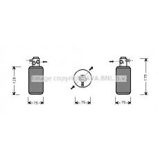 MSD050 AVA QUALITY COOLING Осушувач кондиціонера