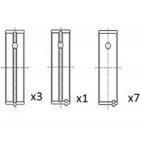 BM1051-025 FAI AutoParts Підшипник колінвала