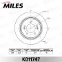 K011747 MILES Гальмівний диск