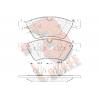 RB1771 R BRAKE КомплеК т гальмівних колодок, дискове гальмо