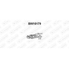 BW10179 VENEPORTE Середній глушник вихлопних газів
