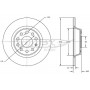 TX 72-45 TOMEX Brakes Гальмівний диск