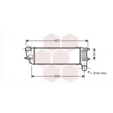 40004344 VAN WEZEL Интеркулер