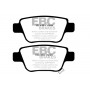 DP21519 EBC Brakes Комплект гальмівних колодок дисковий гальм