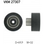 VKM 27307 SKF Паразитный / Ведущий ролик, Зубчастий ремінь