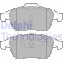LP2079 DELPHI Комплект гальмівних колодок дисковий гальм