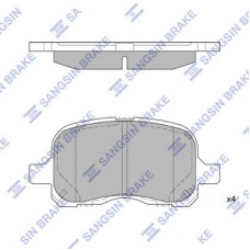 SP1270 Hi-Q Комплект гальмівних колодок дисковий гальм