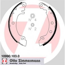 10990.103.0 ZIMMERMANN Комплект гальмівних колодок