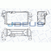 M-854050A JDEUS Интеркулер