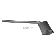 19.008 ASMET Середній глушник вихлопних газів