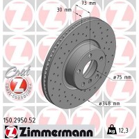 150.2950.52 ZIMMERMANN Гальмівний диск