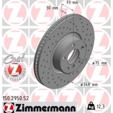 150.2950.52 ZIMMERMANN Гальмівний диск