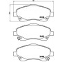 P 83 046 BREMBO Комплект гальмівних колодок дисковий гальм