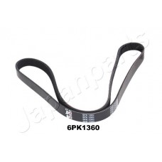 DV-6PK1360 JAPANPARTS Поліклиновий ремінь