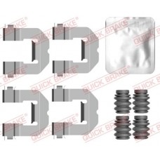 109-0162 QUICK BRAKE Комплектуючі колодки дискового гальма