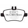DPX2157 EBC Brakes Комплект гальмівних колодок дисковий гальм