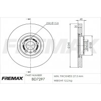 BD-7297 FREMAX Гальмівний диск