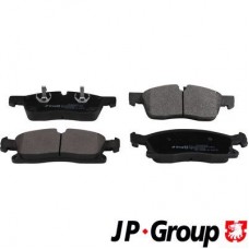 1363606910 JP GROUP Комплект гальмівних колодок дисковий гальм