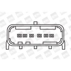 ZS353 BorgWarner (BERU) Котушка запалювання