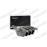 402B0803 RIDEX Комплект гальмівних колодок дисковий гальм