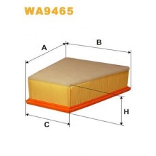 WA9465 WIX FILTERS Повітряний фільтр