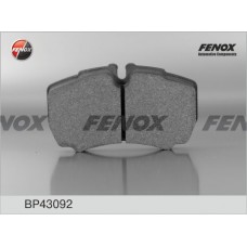 BP43092 FENOX Комплект гальмівних колодок дисковий гальм