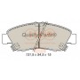 704-06014 IAP QUALITY PARTS Комплект гальмівних колодок дисковий гальм