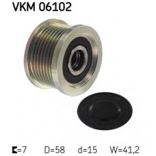 VKM 06102 SKF Механізм вільного ходу генератора
