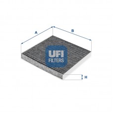 54.288.00 UFI Фільтр повітря у внутрішньому просторі
