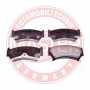 13046059882N-SET-MS MASTER-SPORT GERMANY Комплект гальмівних колодок дисковий гальм